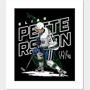 elias pettersson ice hockey Posters and Art